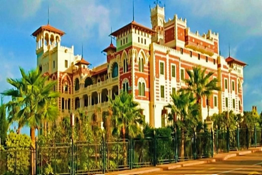 El montazah palast alexandria ägypten